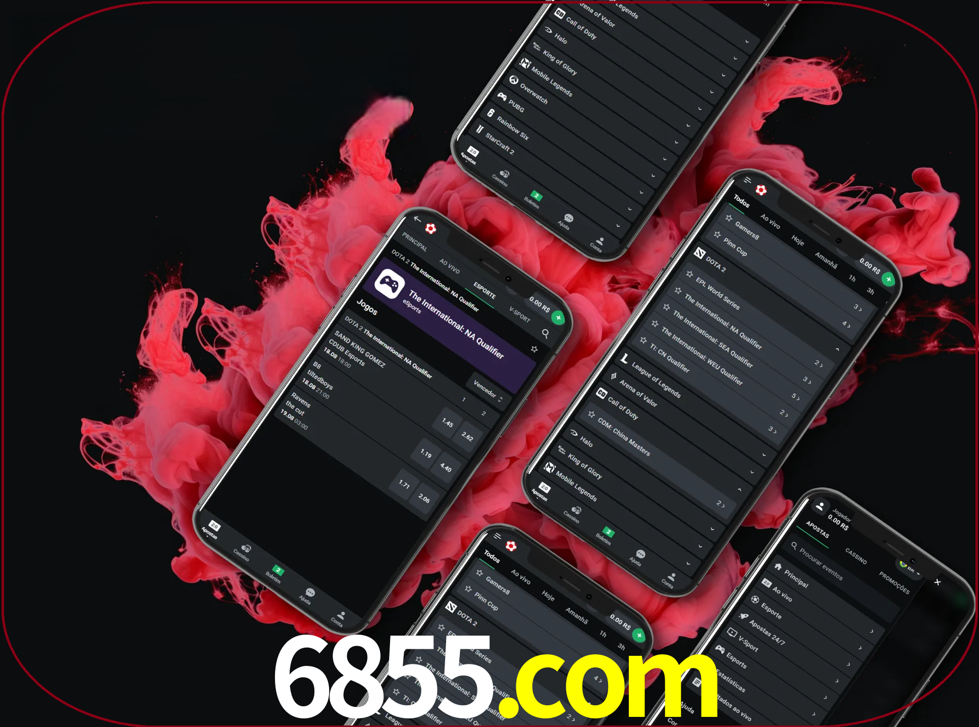 Se o seu smartphone não for compatível com a aplicação, esta opção do 6855 ajudá-lo-á a desfrutar do jogo.