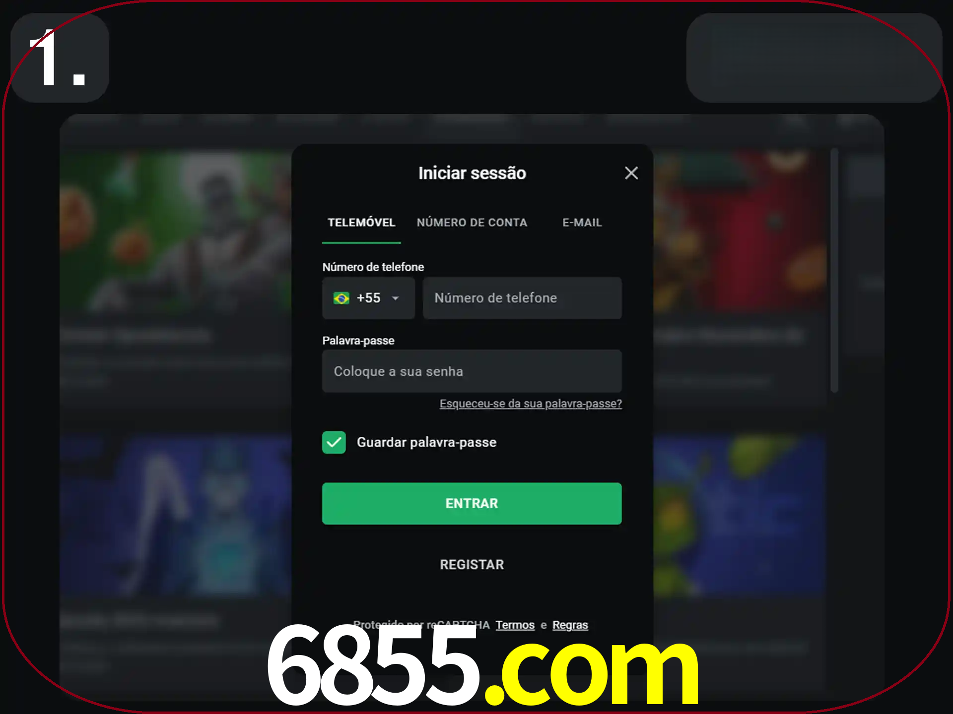 Acesse o site.